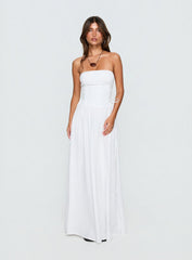 So Far So Good Maxi Dress White